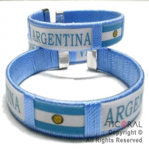 BRAZALETE PULSERA ARGENTINA x 12